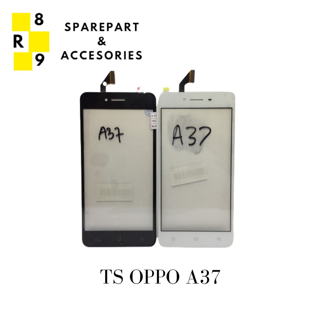 TS OPPO A37 HITAM/PUTIH
