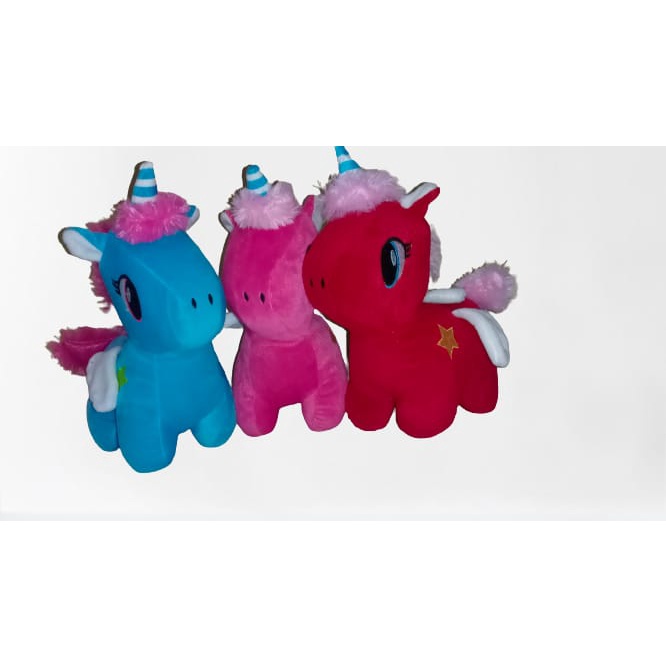 BONEKA UNICORN BERDIRI