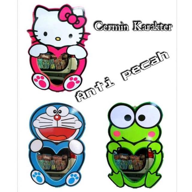 Cermin Karakter hellokitty