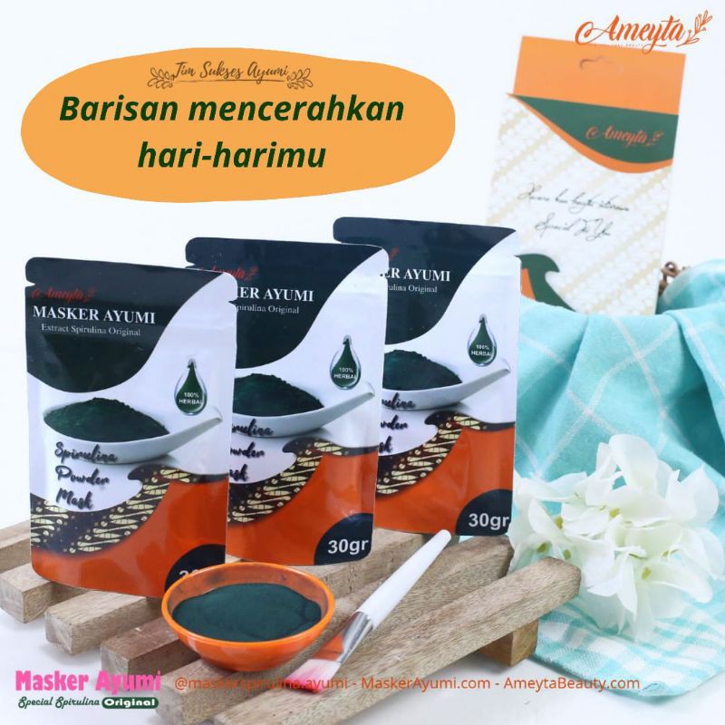 Masker Spirulina Ayumi