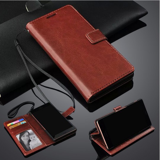 Flip Leather Redmi 5 5+ 6A 67 Case Casing