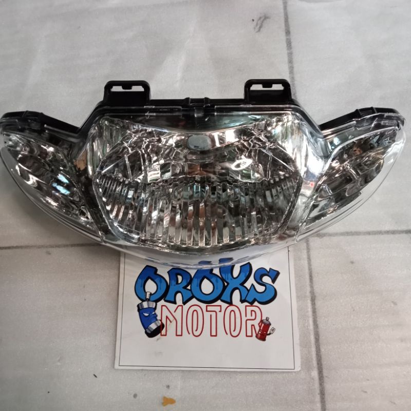 reflektor lampu depan smash