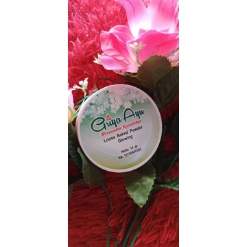 bedak tabur glowing