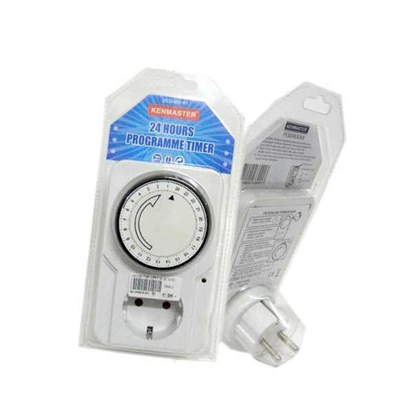 STOP KONTAK TIMER 24 JAM HIGH QUALITY TIMER LISTRIK - ANALOG