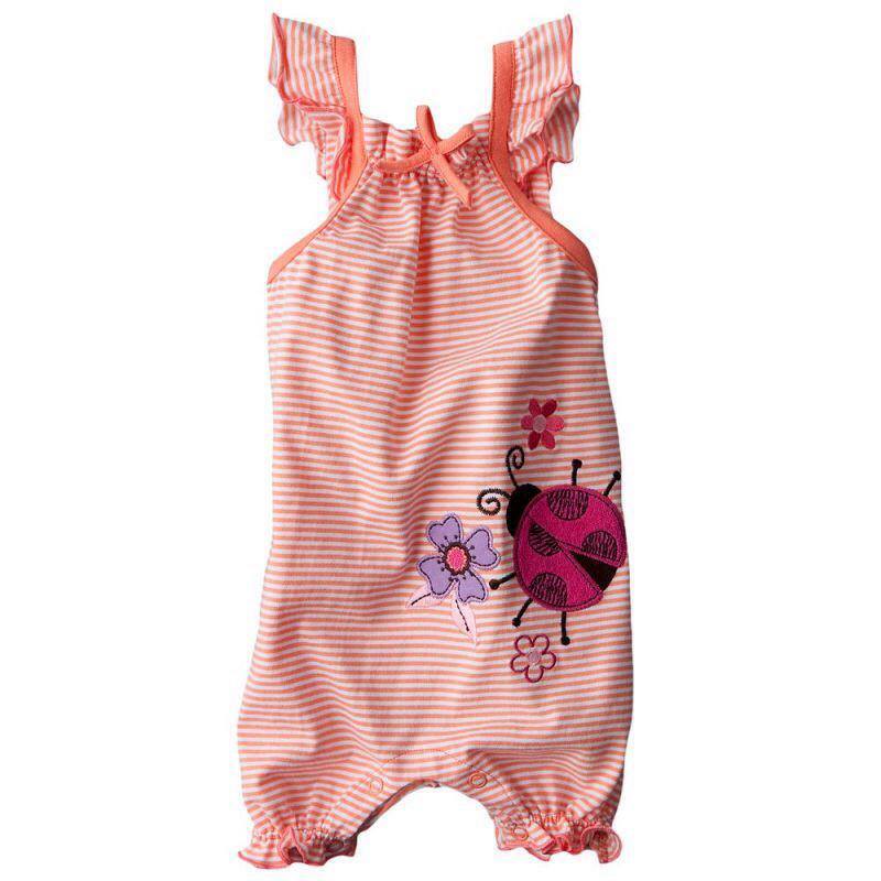 JUMPING BEANS - ORANGE STRIPES LADYBUG