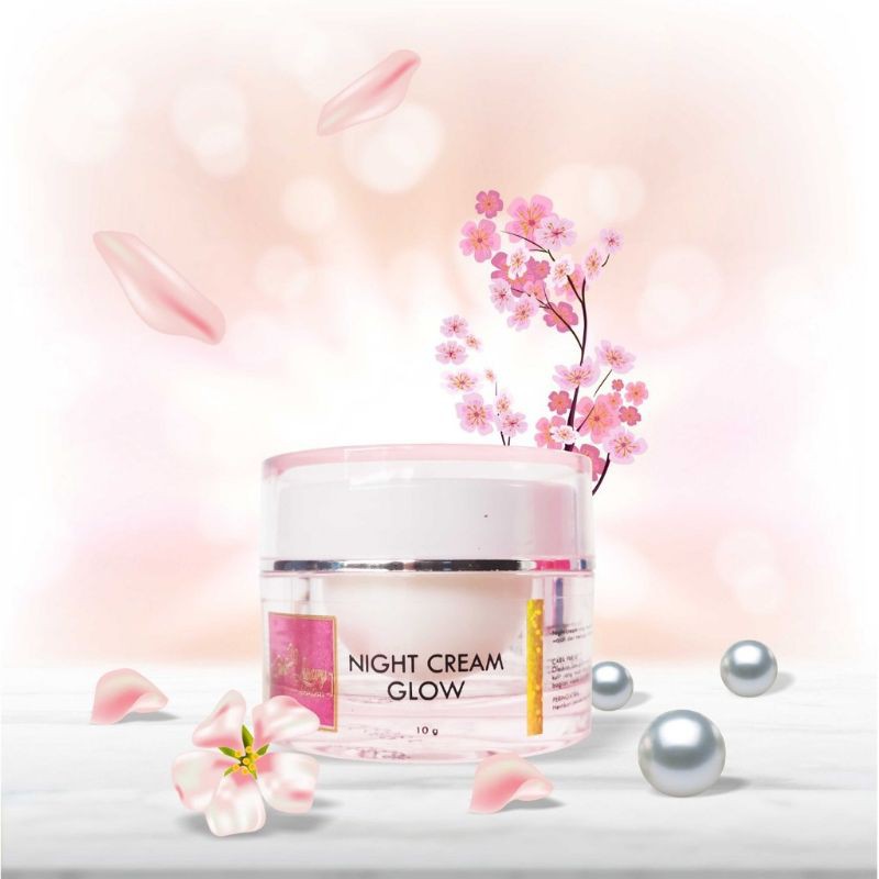 Night cream glow