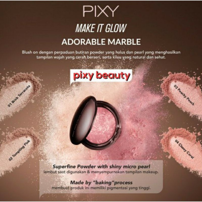 Widjayashopp Pixy Make it Glow Adorable Marble