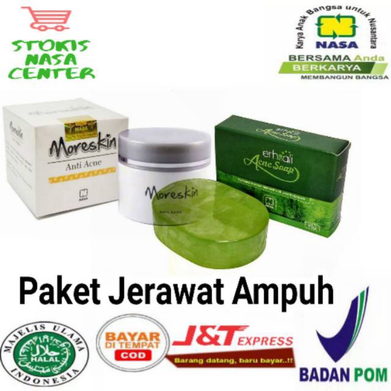 moreskin paket jerawat