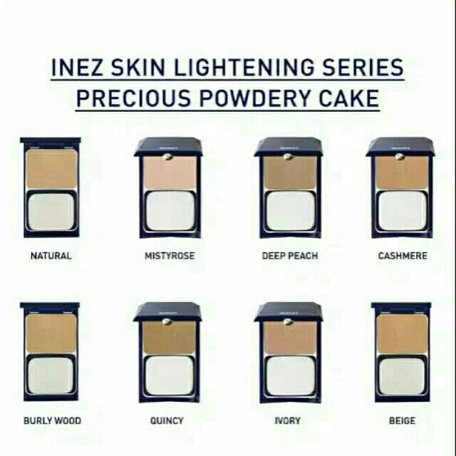 Bedak inez precious powdery cake No 1-10