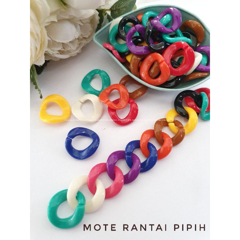 Mote Rantai Pipih