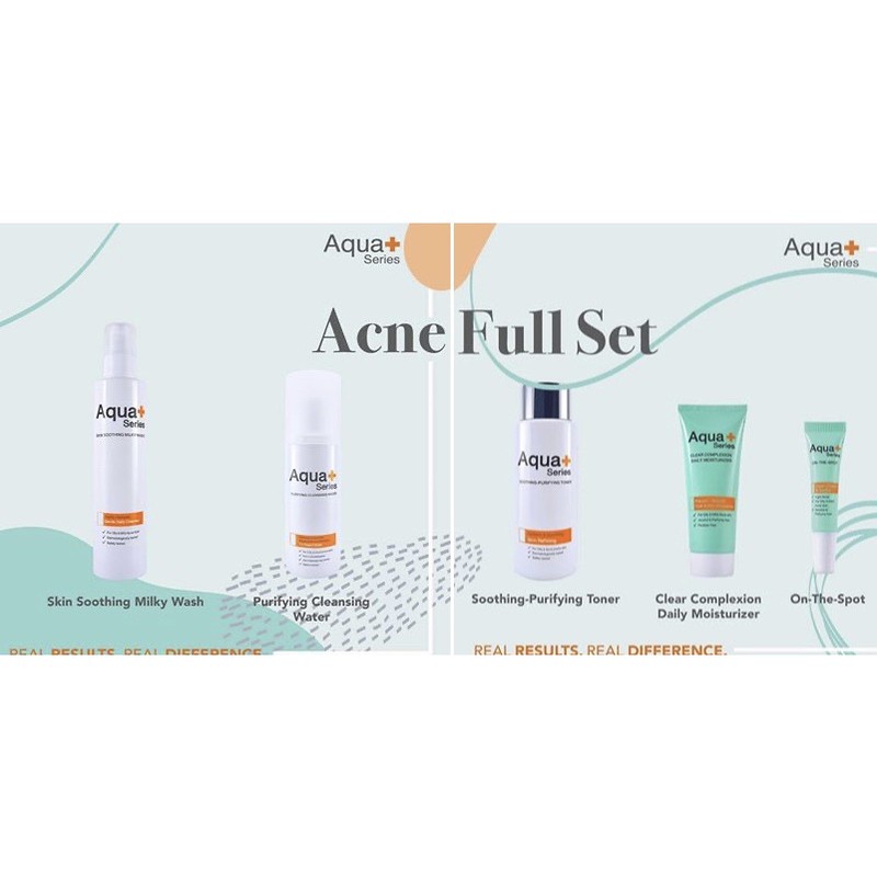 Aqua+ PAKET ACNE FULL SET