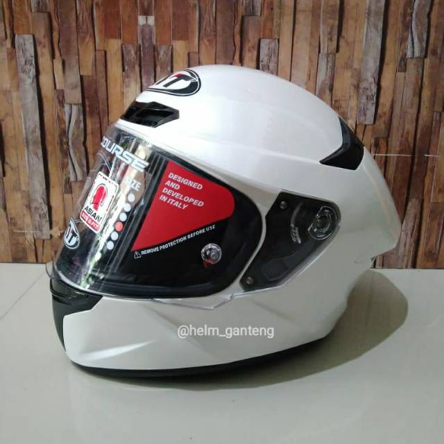 kyt tt course plain white putih polos