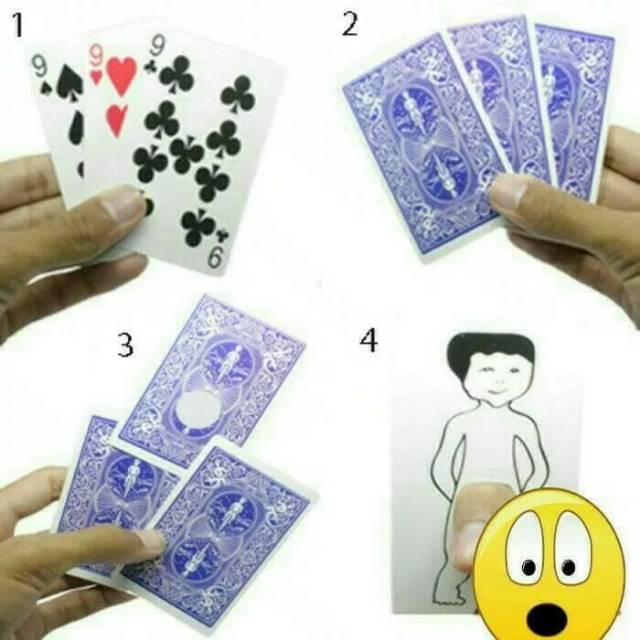 Alat sulap three card monte