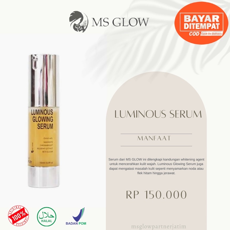 SERUM LUMINOUS MSGLOW