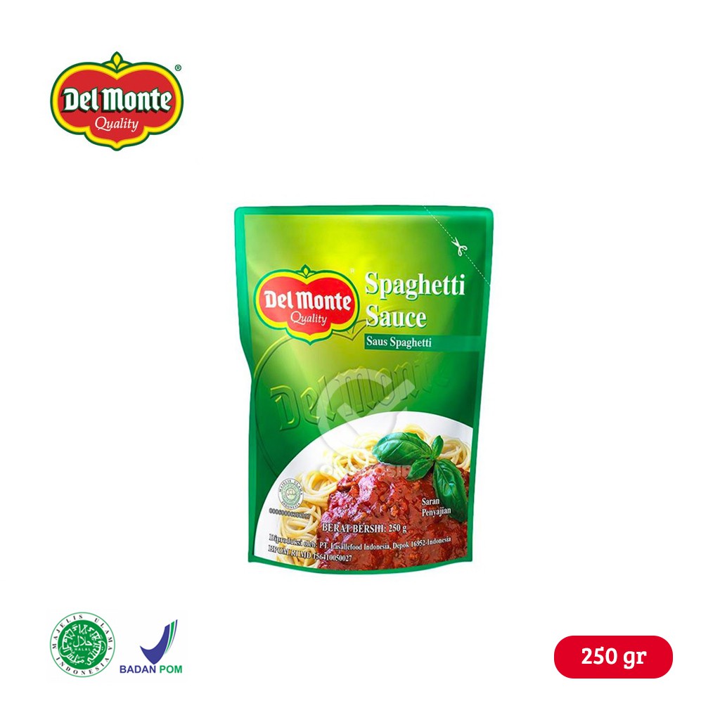 Delmonte Spaghetti Sauce Pouch (250 gr)
