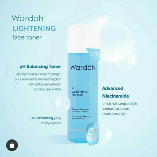 Lightening face toner