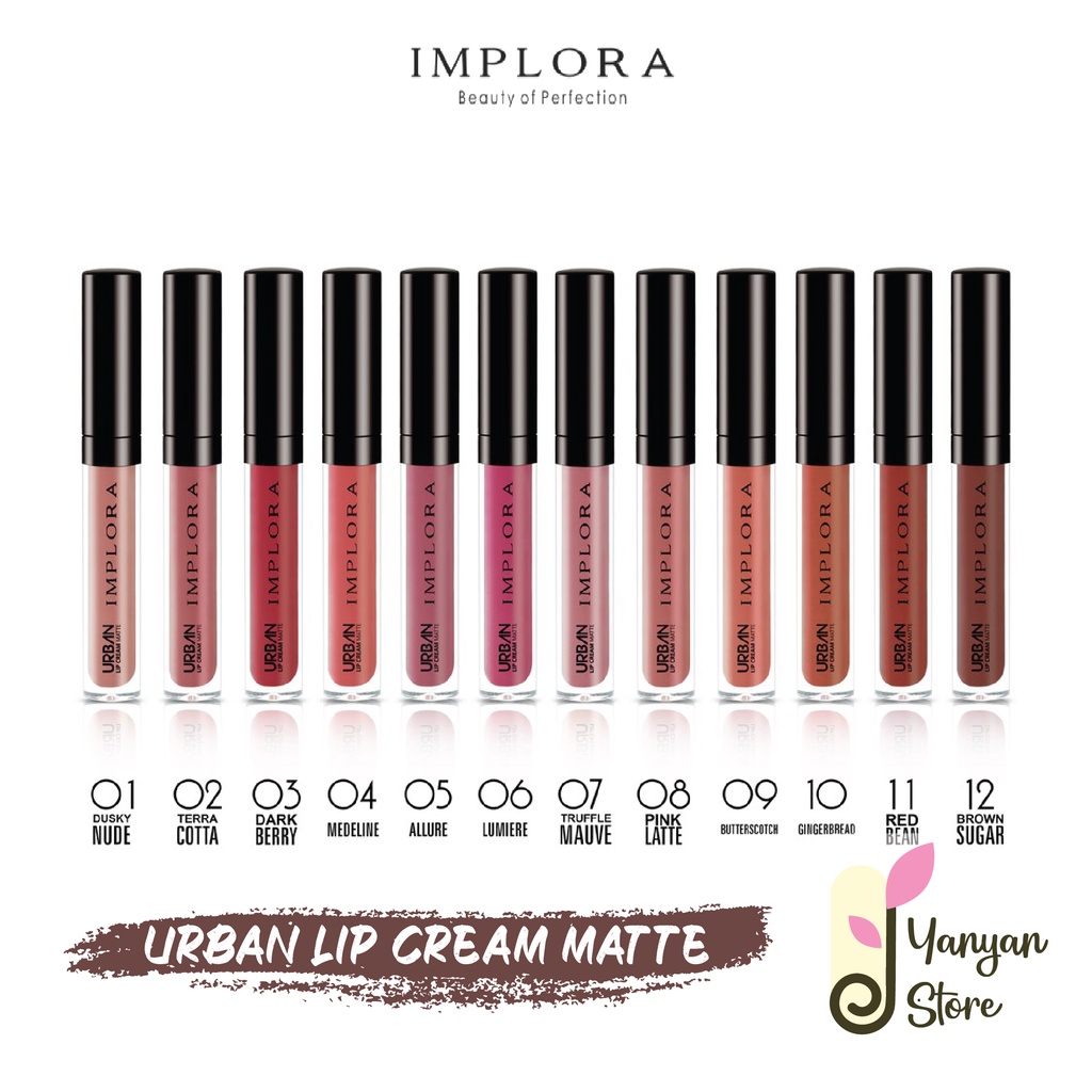 IMPLORA Urban Lip Cream Matte
