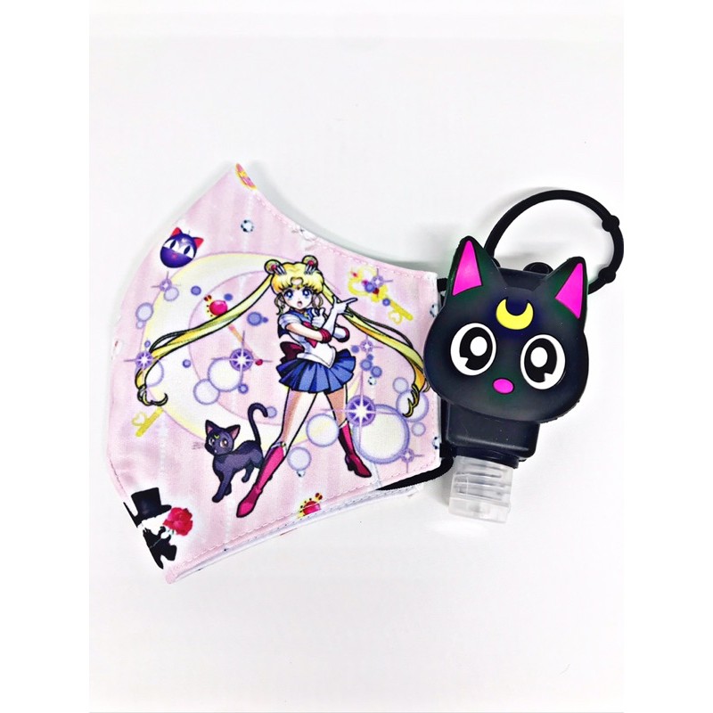masker handsanitazer sailormoon set