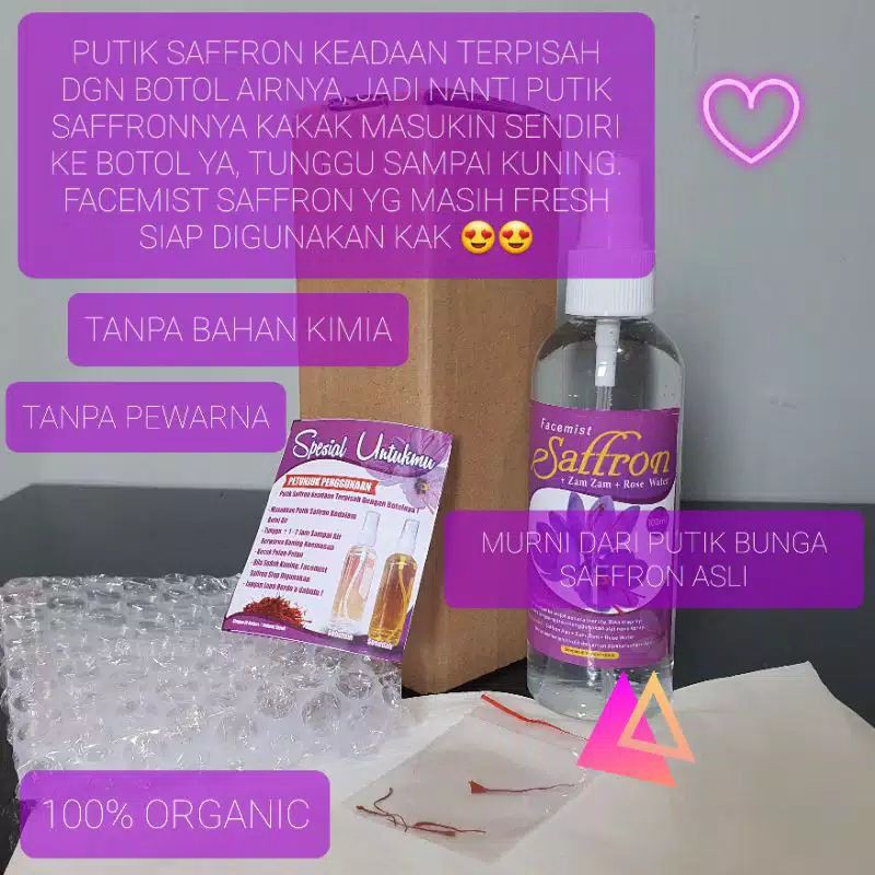 Facemist Saffron ORIGINAL