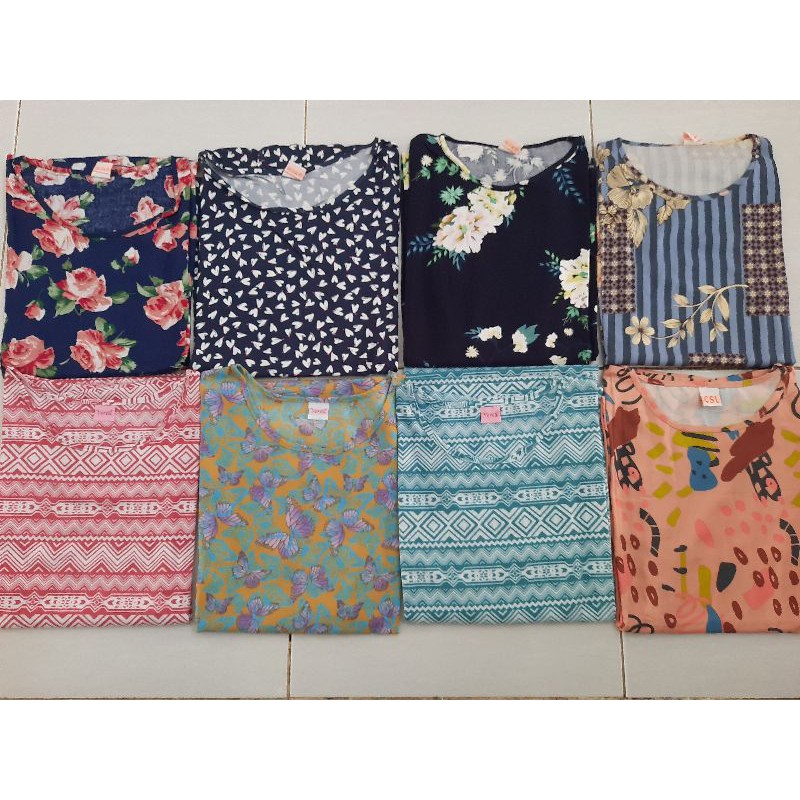 Daster CSL semata kaki lengan pendek