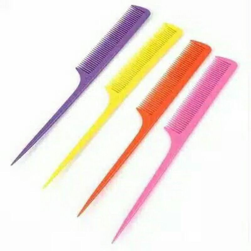 Sisir Rambut Polos runcing
