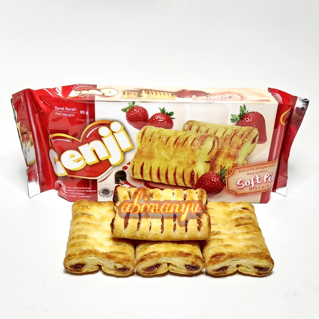 monde genji strowbery soft pie 85gr