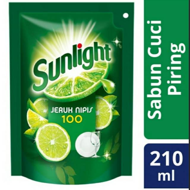 Sunlight Jeruk Nipis refill 210ml