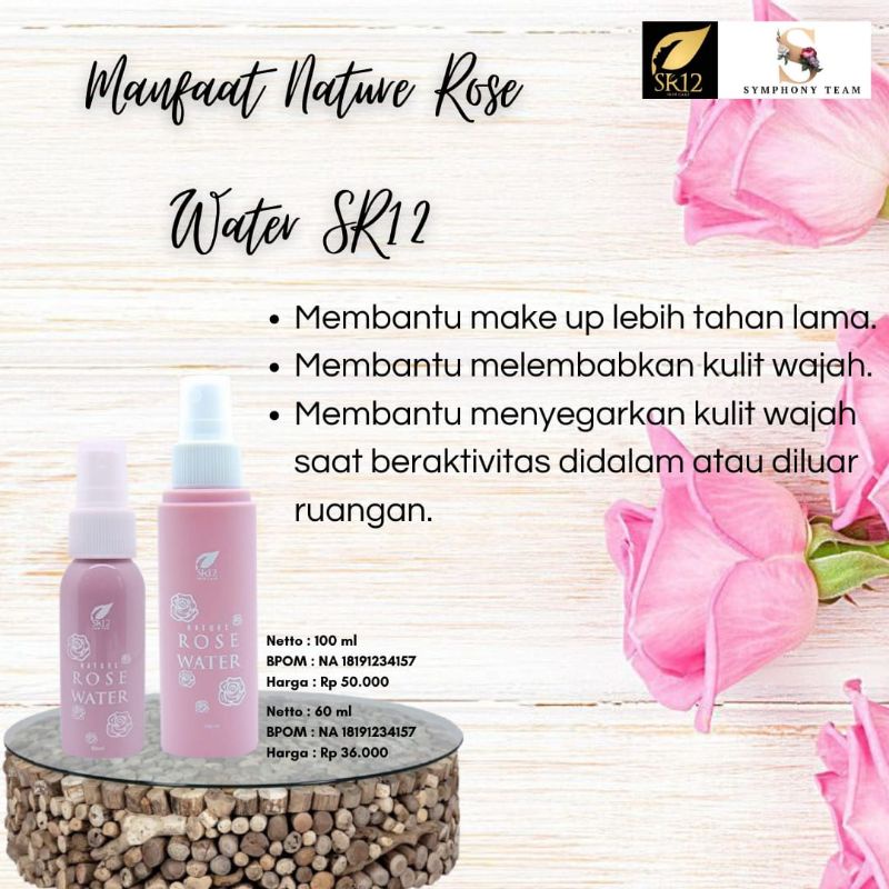 NATURE ROSE WATER