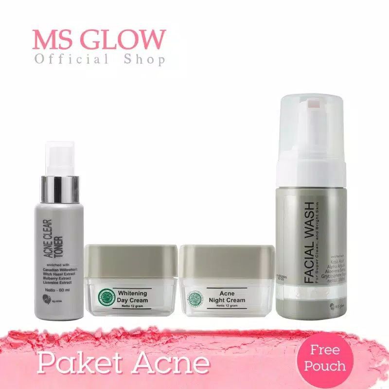 ms glow acne series