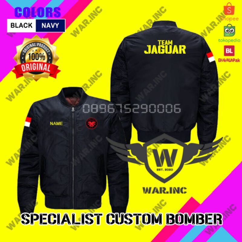 Jaket Bomber TEAM JAGUAR