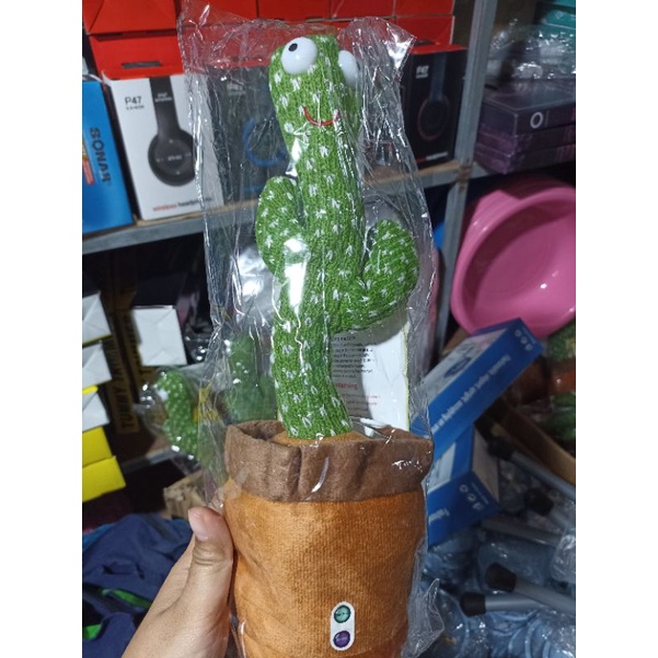 boneka kaktus goyang
