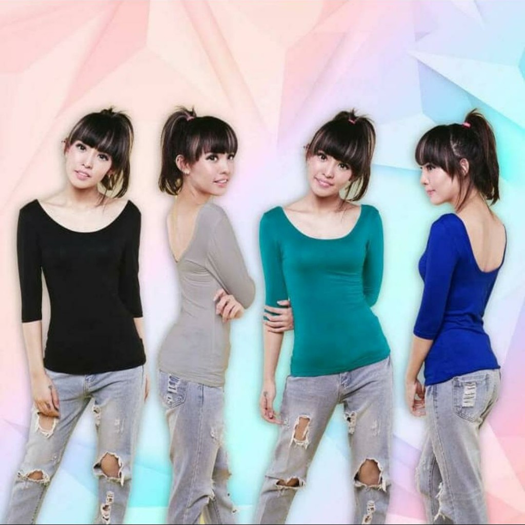 LOWBACK TOP WANITA/LOWBACK TOP BASIC