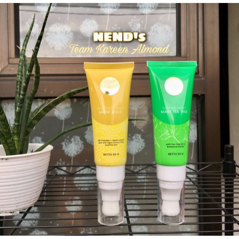 BebwhiteC Masker Gold/Tea Tree