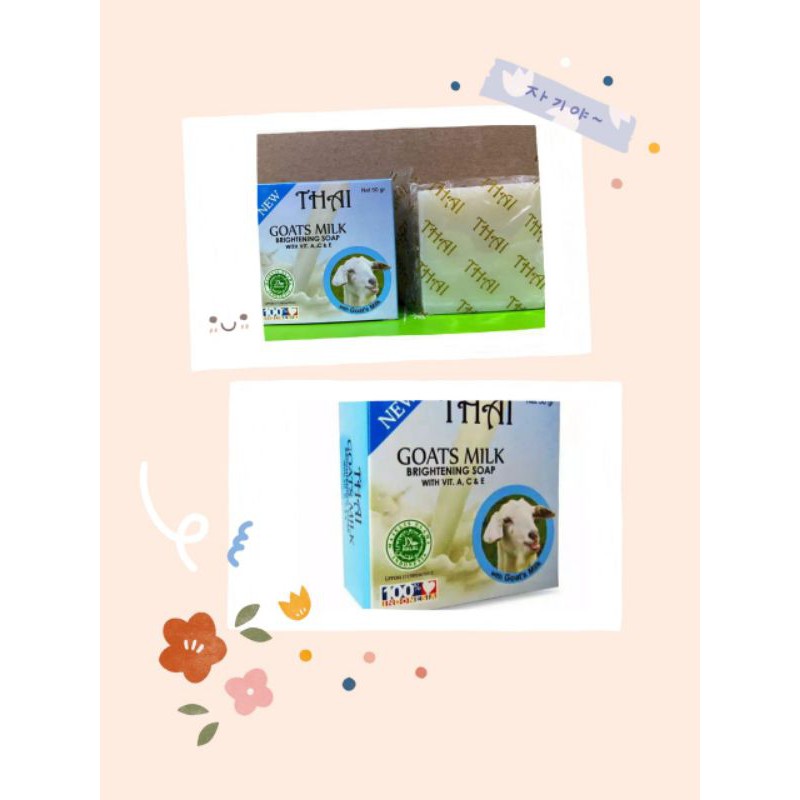 SABUN GOATS MILK THAI