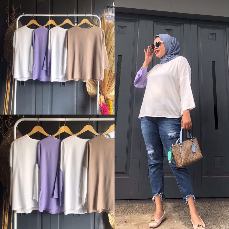 Kalla blouse katun rayon