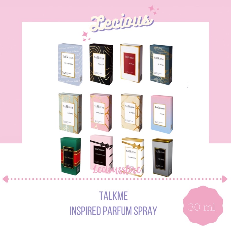 talkme parfum spray 30 ml