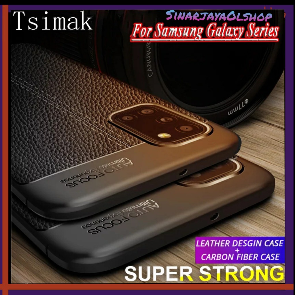 Case Samsung A02s Soft Casing leather