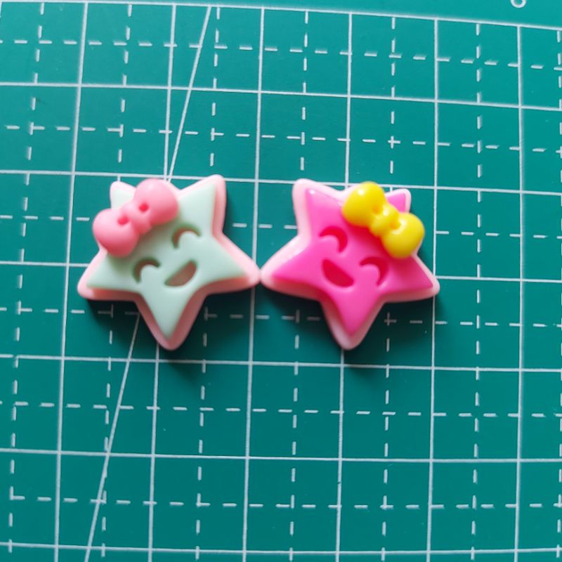 cabochon resin bintang 2