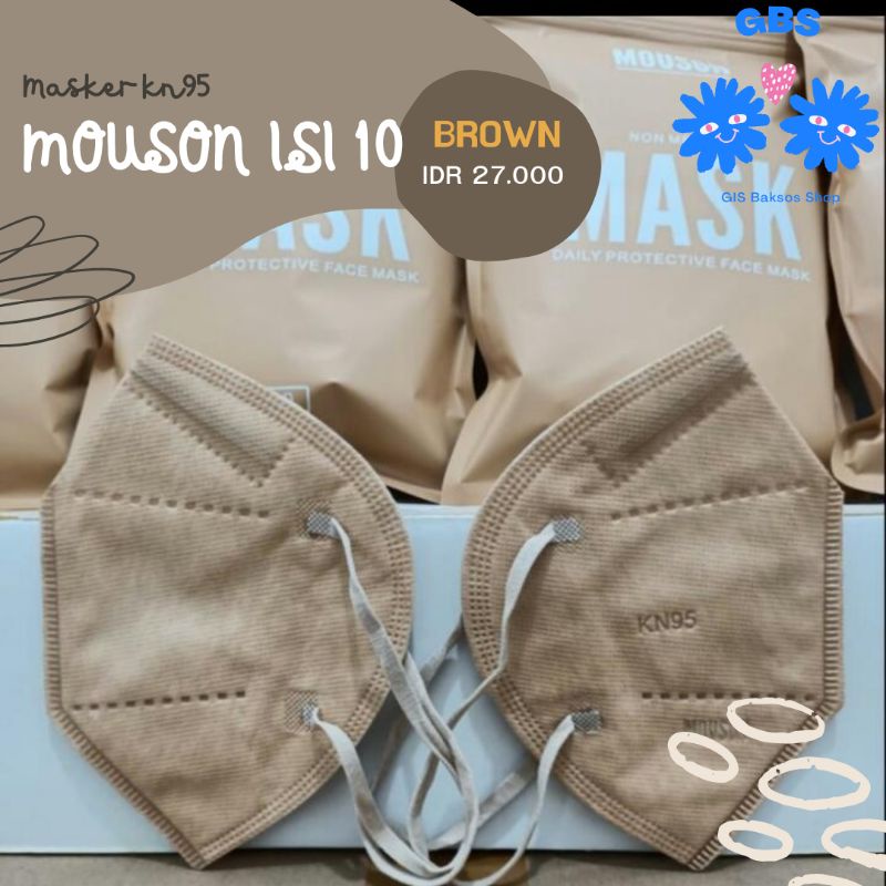 Makser Mouson KN95 Brown