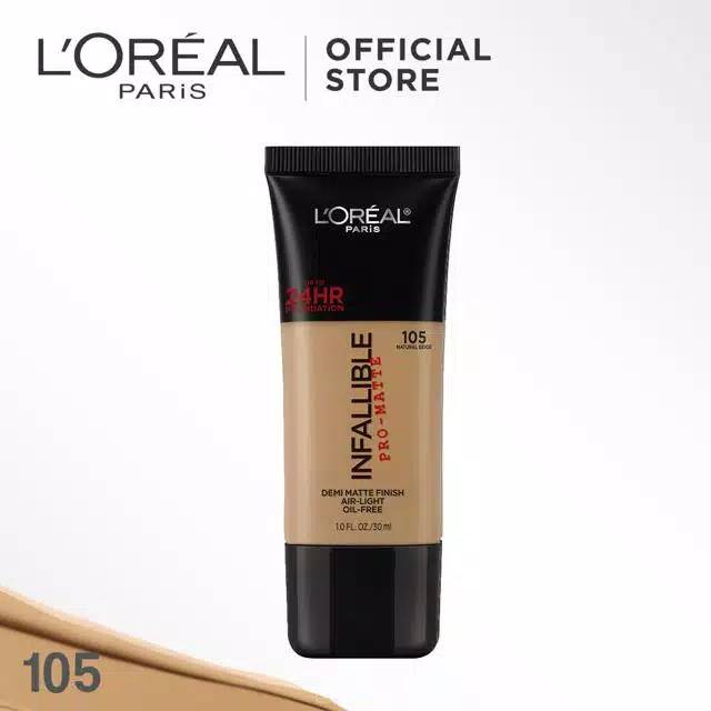 Loreal paris infallible pro matte liquid foundation make up
