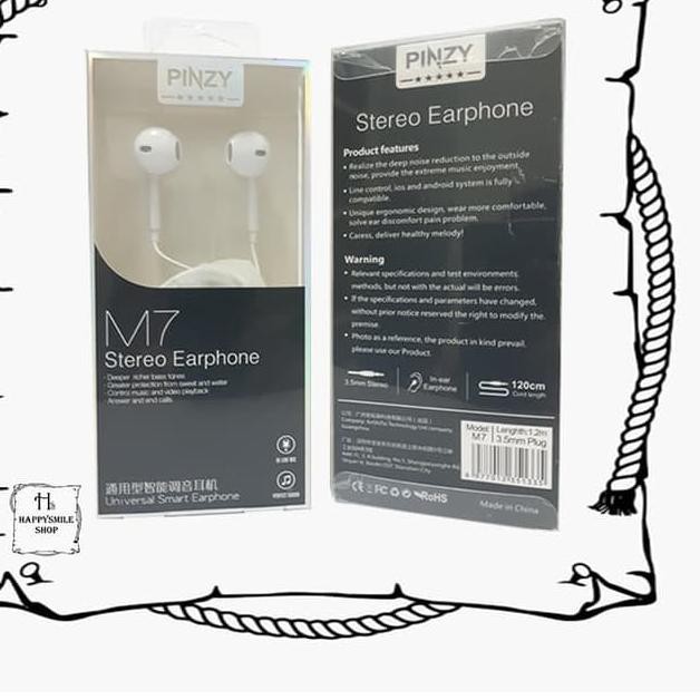 HEADSET PINZY STEREO M7