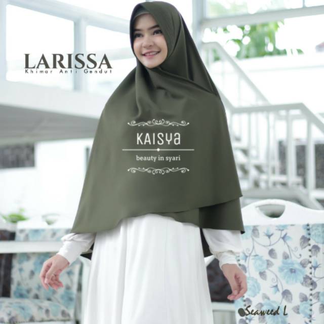 Khimar larissa andut size M diskon