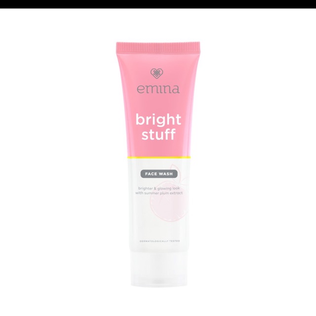 Emina face wash bright stuff