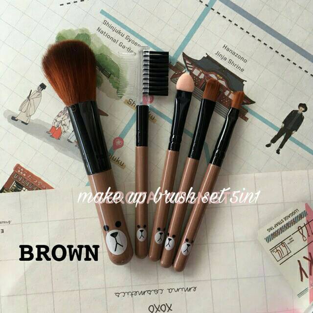 brush set line 5in1