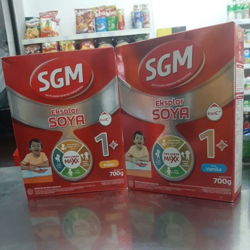 SGM SOYA VANILA/MADU 1 PLUS