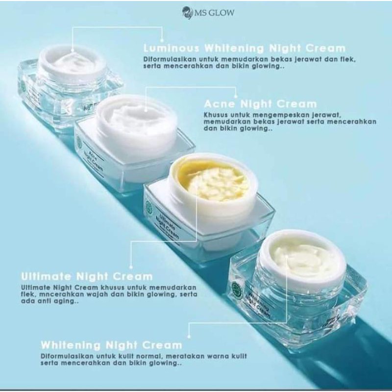 Luminous Night Cream Ms Glow