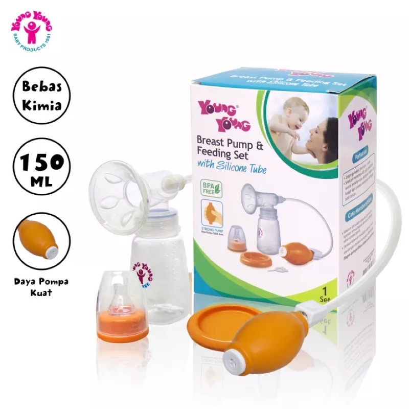 BREAST pump&feeding set with silicone