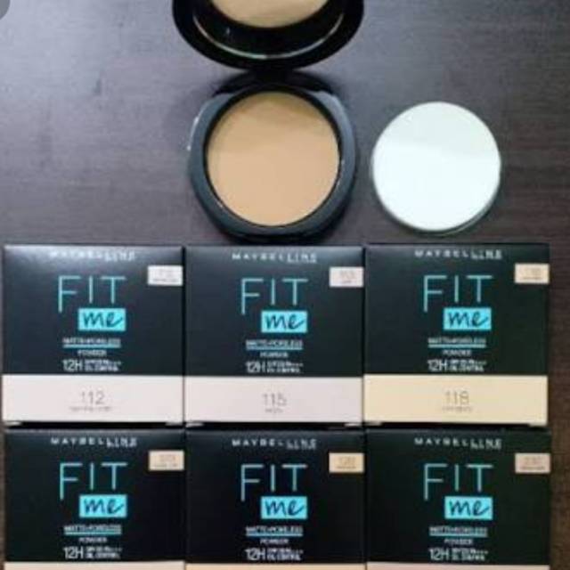 Fit Me matte poreless powder  maybelline