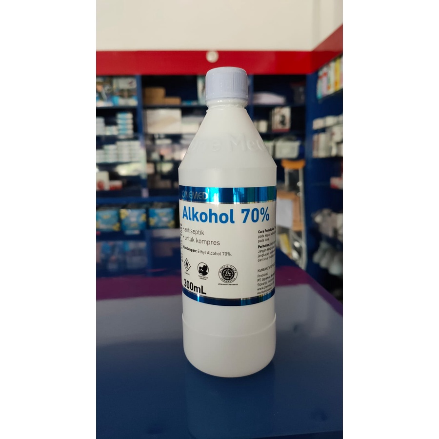 Alkohol 70% 300ml Onemed