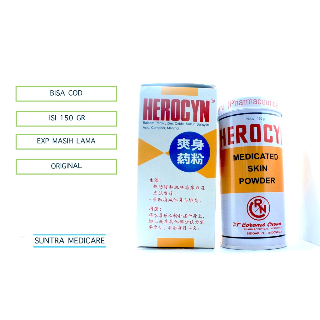 Herocyn Bedak Gatal 150gr